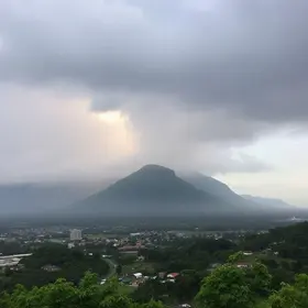 chuva rápida em Cotia