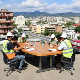 Reunião na Secretaria de Obras e Infraestrutura de Cotia