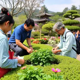 Ação de Cidadania no Jardim Japão